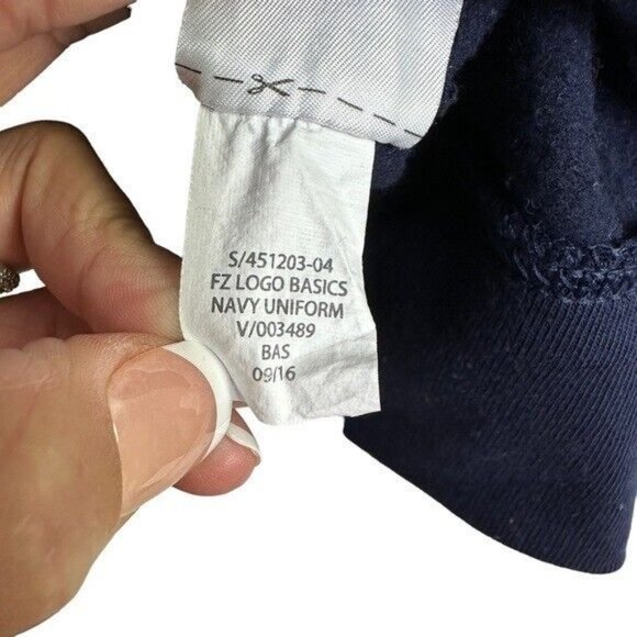 Gap Women’s Zip Hoodie Navy Size Large - Picture 6 of 7